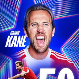 Harry Kane 50 ⚽